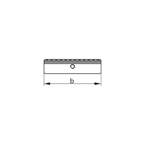 Garant Kombi előtétpofa, szorító / sima 3/3 80
