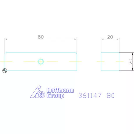 Garant Előtétpofa, lágy 20/20 80