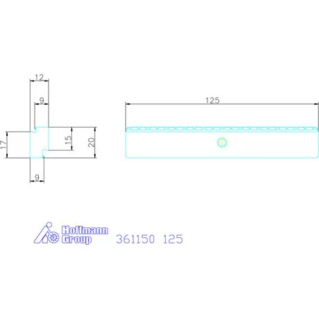 Garant Előtétpofa, szorító 3/5 Lágy anyagokhoz 125