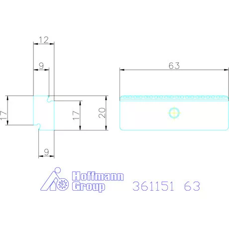 Garant Előtétpofa, szorító LANG rendszer 63