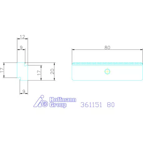 Garant Előtétpofa, szorító LANG rendszer 80