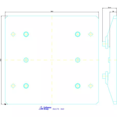 Garant Adapterlap 360