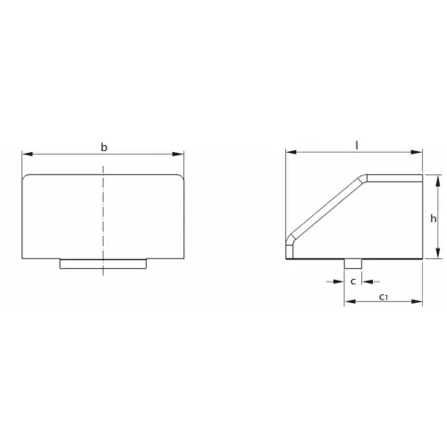 Pofa nyersdarab Centro Gripp-hez  125
