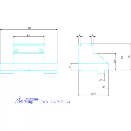 Allmatic Szorítópofa, T-Rex-hez fix 64