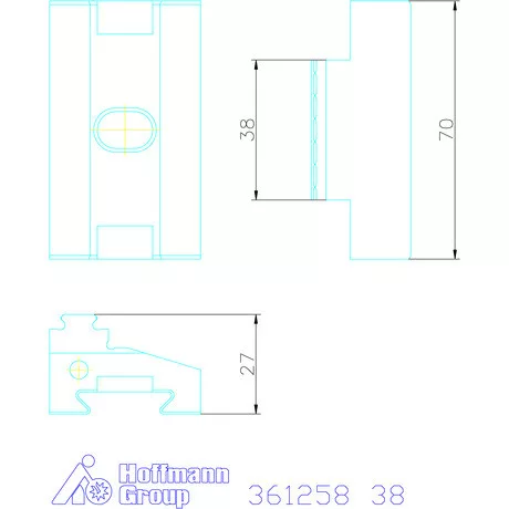 Allmatic Rátétpofa szorító 38