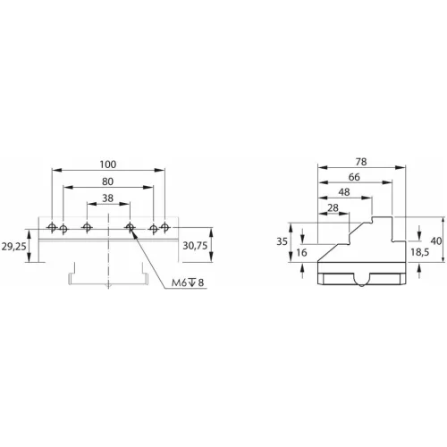 Univerzális gyorscserés pofa  125 mm