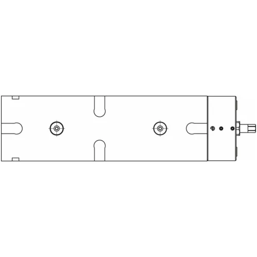 Allmatic TitanSense NC nagy szorítóerejű gépsatu 125M