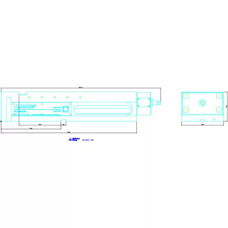 Allmatic TitanSense NC nagy szorítóerejű gépsatu 160
