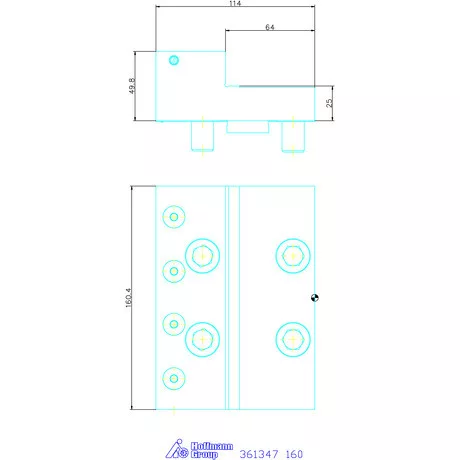 Allmatic Lépcsős pofa, szorítókörmökhöz mobil 160
