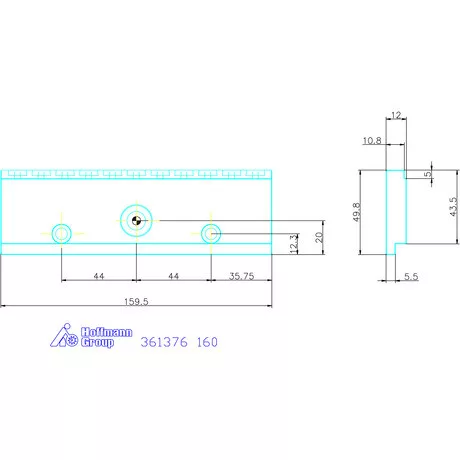 Garant Pofák fogóbetétekhez 160 mm