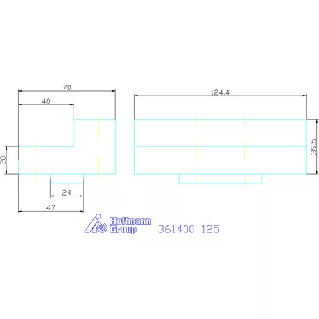 Allmatic Lépcsős pofa mobil 125
