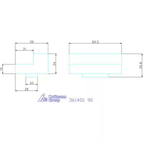 Allmatic Lépcsős pofa mobil 90