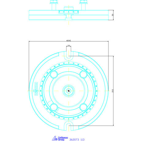 Holex Forgólap satuhoz 113 mm
