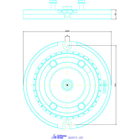 Holex Forgólap satuhoz 135 mm