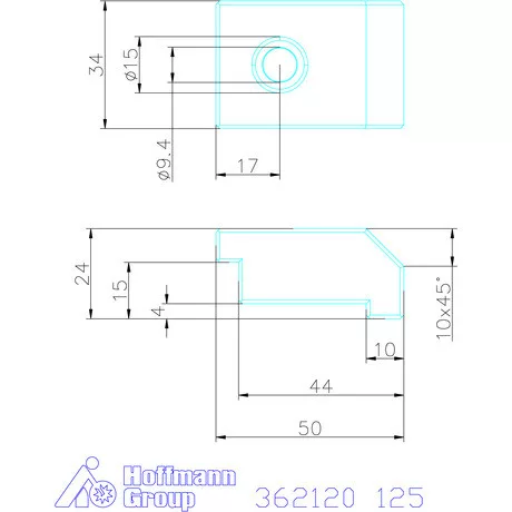 Gerardi Szorítóvas pár 125 mm