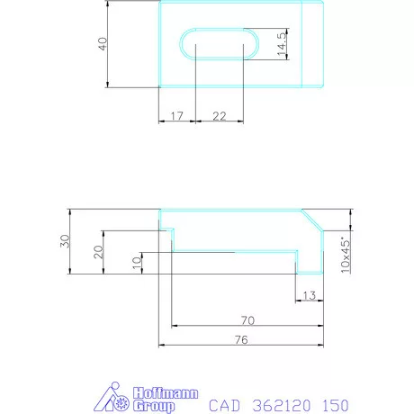 Gerardi Szorítóvas pár 150 mm