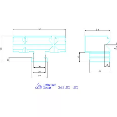 Gerardi Prizmás pofa (darab) 125 mm