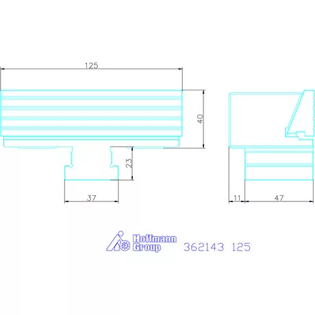 Gerardi Mozgó pofa (darab) 125 mm