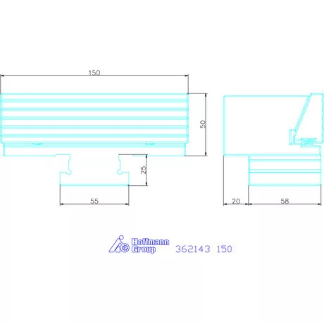 Gerardi Mozgó pofa (darab) 150 mm