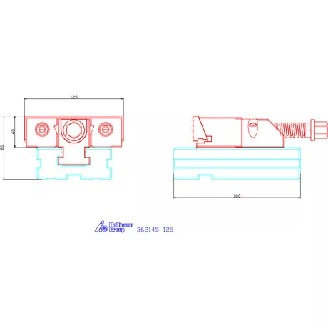 Gerardi Moduláris elem, mozgó (darab) 125 mm
