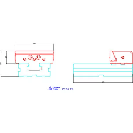 Gerardi Moduláris elem, fix (darab) 150 mm