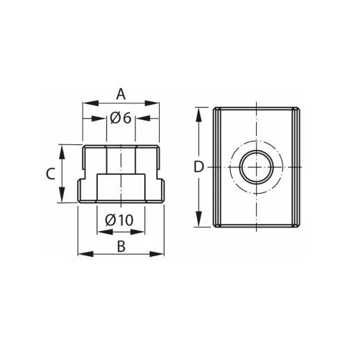 Gerardi Illesztő horonycsap pár 12/16 mm