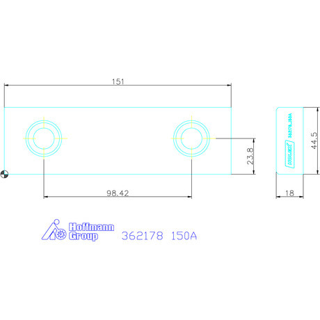 Holex Előtétpofa lágy 150A