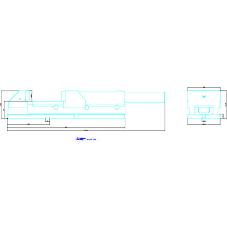 Allmatic Nagy szorítóerejű gépsatu forgólap nélkül 160 mm