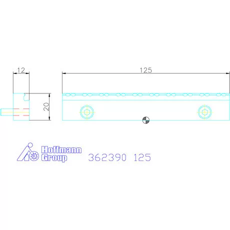 Garant Szorító előtétpofa 125 mm