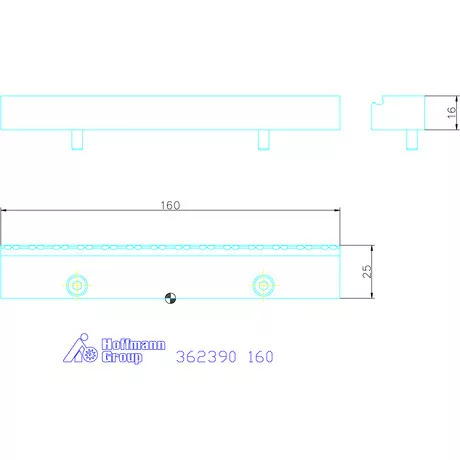 Garant Szorító előtétpofa 160 mm