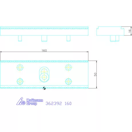 Garant Szorító előtétpofa 160 mm