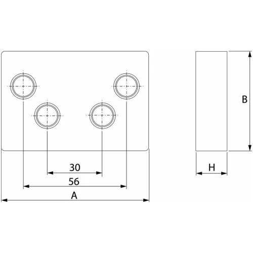 Garant Szorító rátétpofa 80
