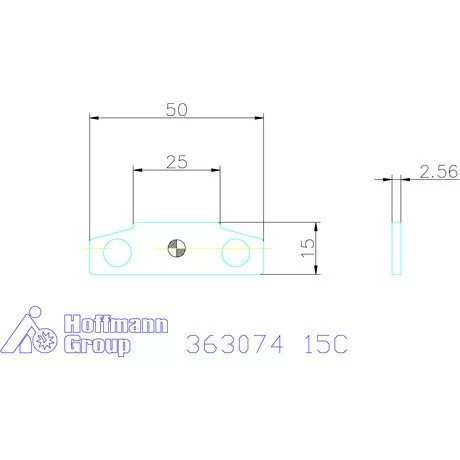 Garant Párhuzamos alátétek pár mágneses 15C mm