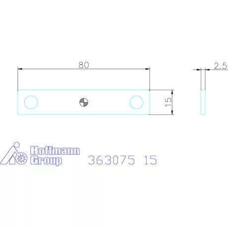 Garant Párhuzamos alátétek pár Mágneses 15 mm