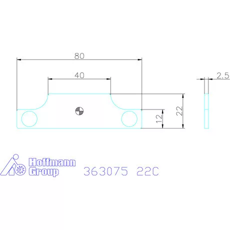 Garant Párhuzamos alátétek pár Mágneses 22C mm
