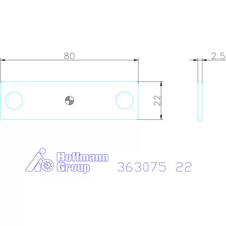 Garant Párhuzamos alátétek pár Mágneses 22 mm