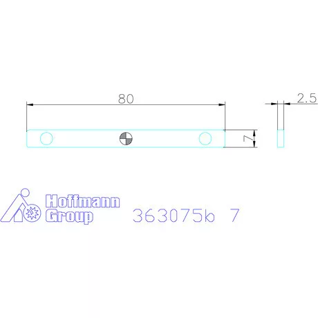 Garant Párhuzamos alátétek pár Mágneses 7 mm