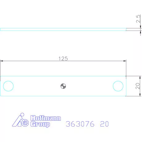 Garant Párhuzamos alátétek pár mágneses 20 mm