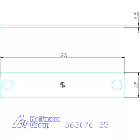Garant Párhuzamos alátétek pár mágneses 25 mm