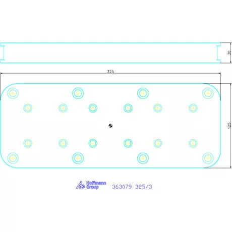 Garant Adapterlap Xtric 325/3 mm