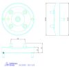 Garant Központosító satu adapterlap 80/120 mm