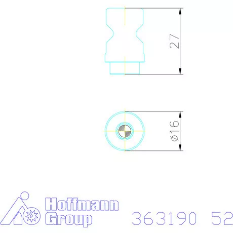 Garant Befogó csap 52 mm