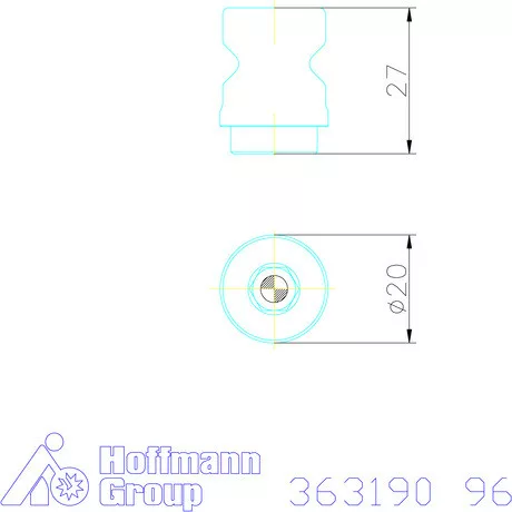 Garant Befogó csap 96 mm