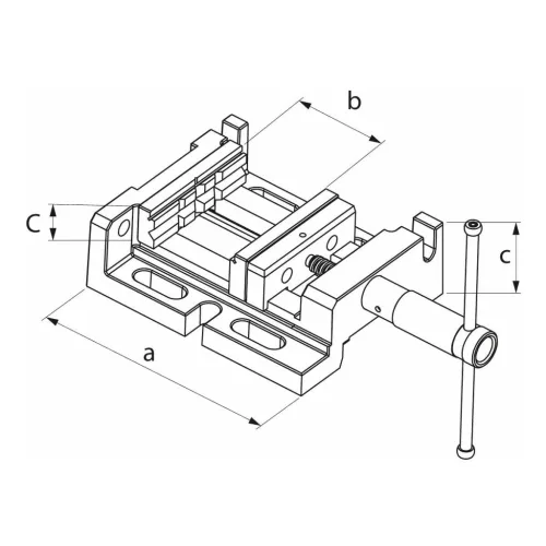 Holex Kézi fúrógépsatu 120 mm