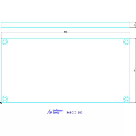 Garant Befogó-/védőlap 180 mm