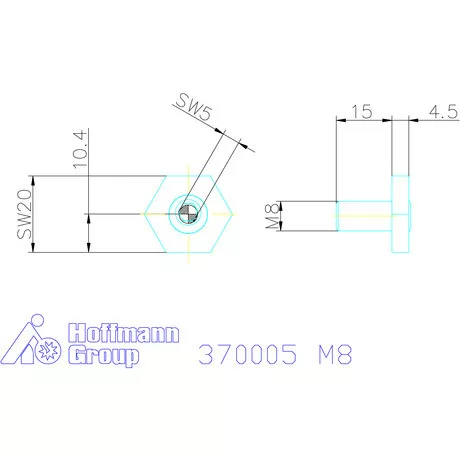 Mitee-Bite Excenteres szorító M8