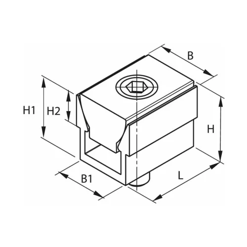 Mitee-Bite Kettős ékbefogó M6