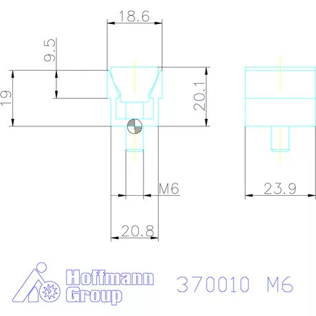 Mitee-Bite Kettős ékbefogó M6