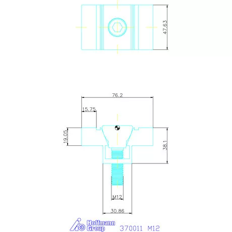 Mitee-Bite Alakzáró duplaékes befogó M12
