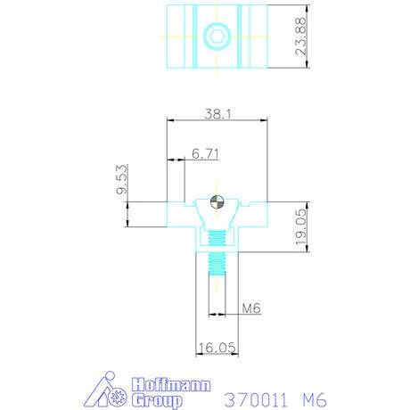Mitee-Bite Alakzáró duplaékes befogó M6